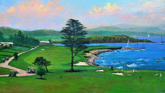 17-Mile Drive Revisited (UNFRAMED) 13" x 24"