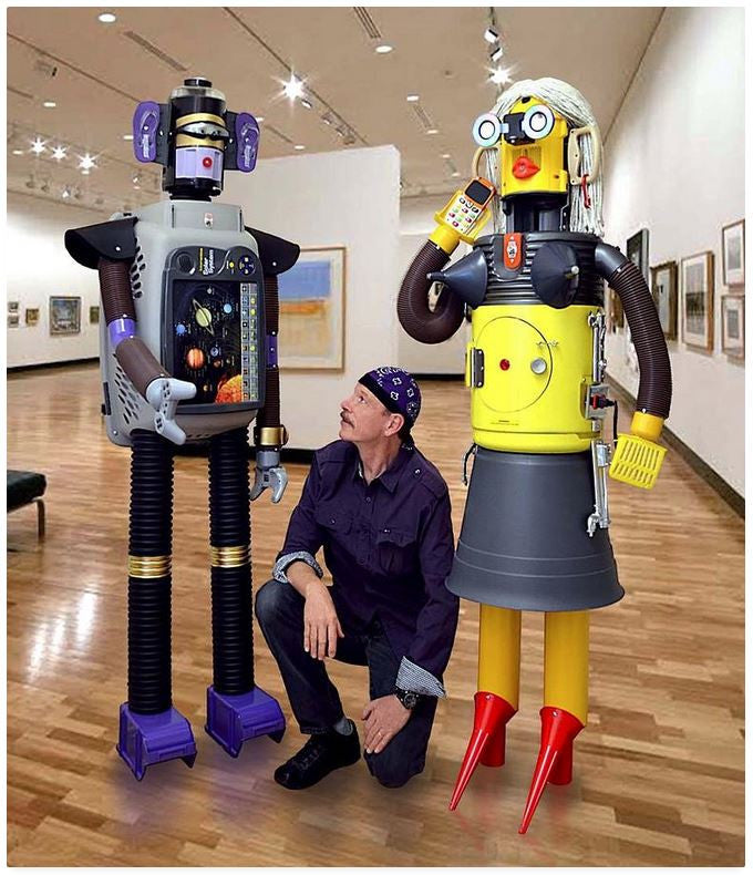 Dan And Ann Droid (UNFRAMED)