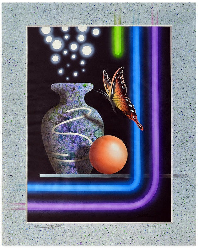 Neonbutterfly (UNFRAMED)