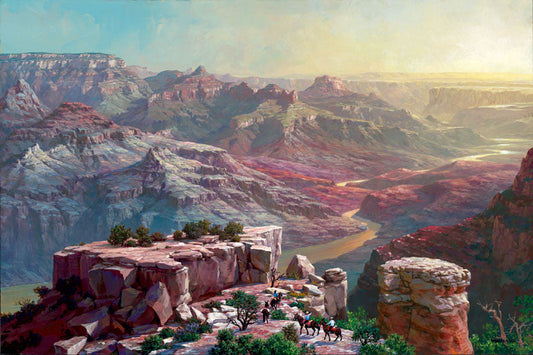 Alexander Chen - Grand Canyon Vista (UNFRAMED) - 11.5" x 17.5" Seriolithograph - Artman