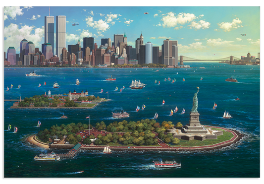 Alexander Chen - New York Gateway (UNFRAMED) - Giclee | Seriolithograph - Artman