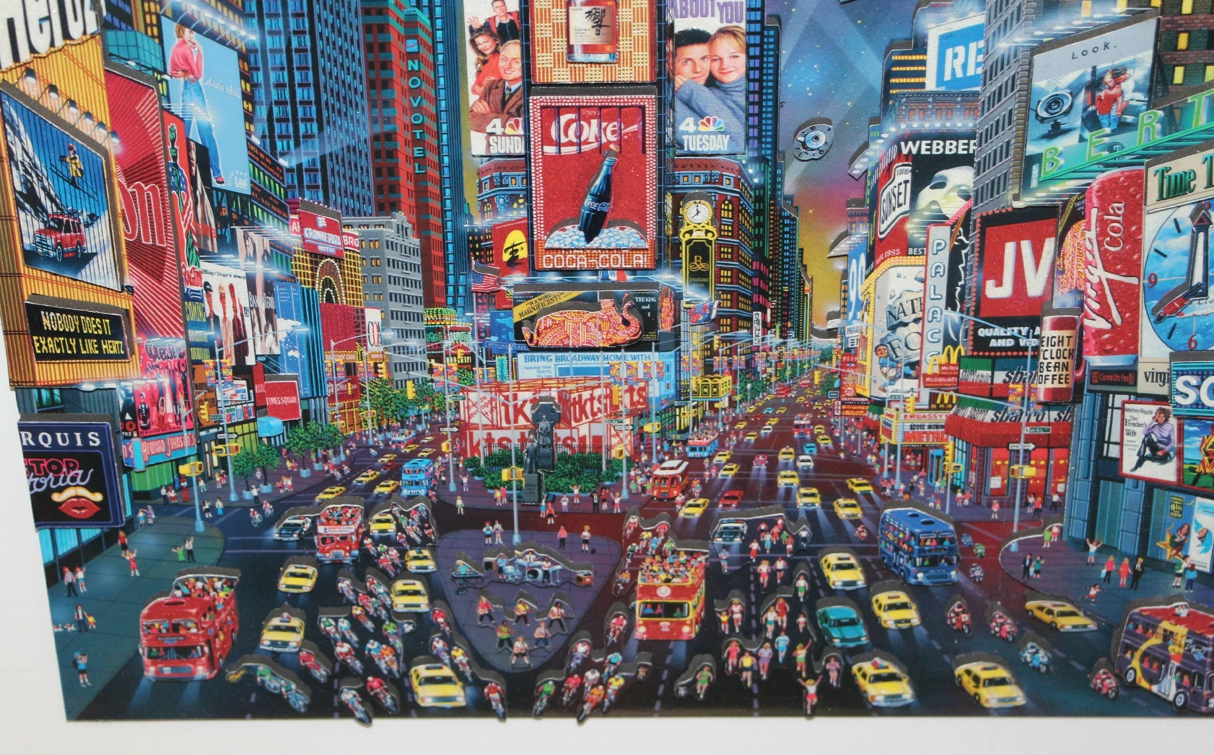 ALEXANDER CHEN タイムズスクエア シルクスクリーン Times Square