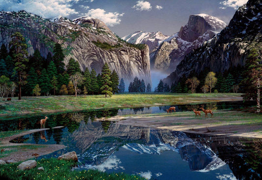 Yosemite Spring (UNFRAMED) by Alexander Chen - Seriolithograph - Artman